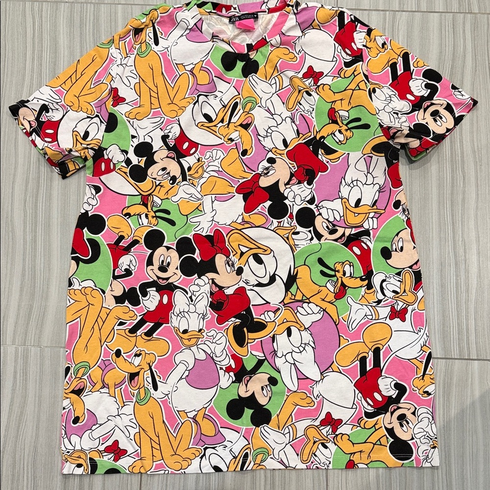 Mickey & Friends t-shirt dress from Zara